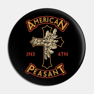 Christian Apparel Clothing Gifts - American Peasant Angel Wing  Cross Pin