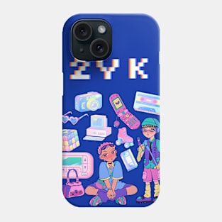 Retro 90s and Y2K Collage: Vintage Looks + Vibes Phone Case