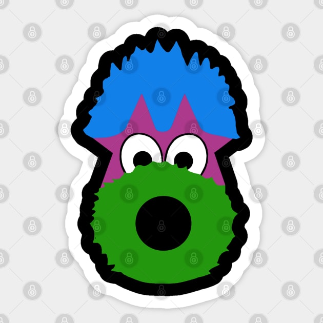 philly phanatic face