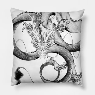 Seiryu (Qing Long) Pillow