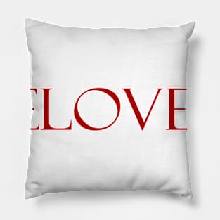 Beloved for Valentines day Pillow