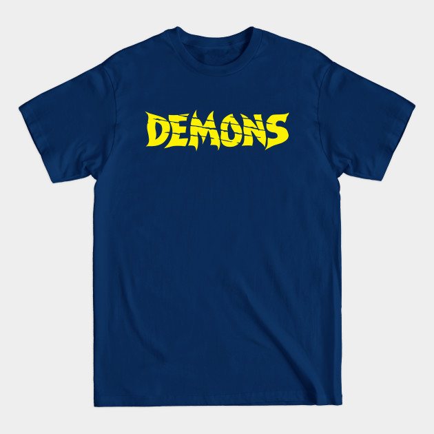 Discover Demons Retro Cult Classic Horror Film Fan Art - Demons - T-Shirt