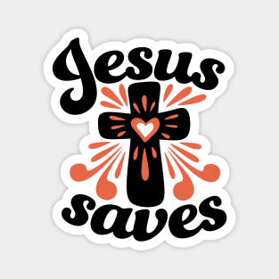 Jesus saves Magnet