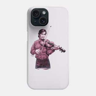 Townes Van Zandt - An illustration by Paul Cemmick Phone Case