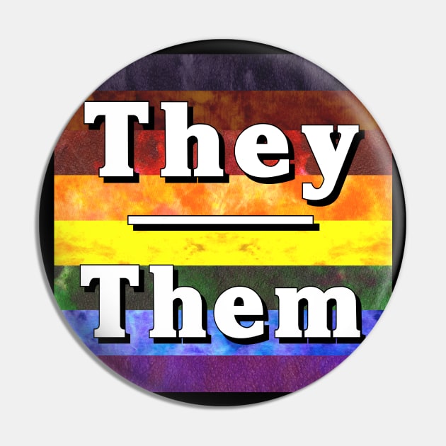 They-Them Pronouns: Inclusive Pin by Tiger Torre