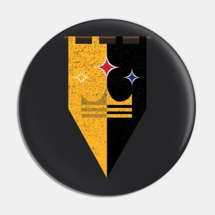 House of Pittsburgh Banner Pin