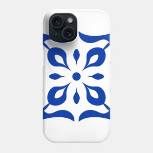 Antique Azulejo Tile Floral Pattern Phone Case