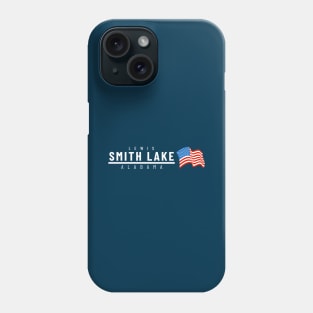 Smith Lake USA - light text Phone Case