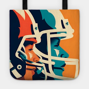 American Football pop style Tote