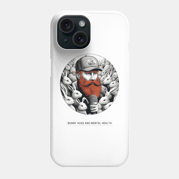 Bunny Man Phone Case by Bunny Hugs Media