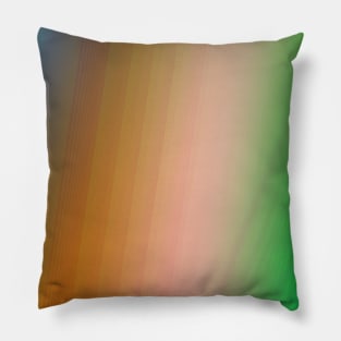 red blue green abstract texture Pillow