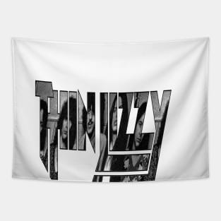 Thin Lizzy Typograph Tapestry