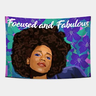 focused & Fabulous Tapestry