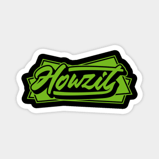 Howzit Retro Magnet