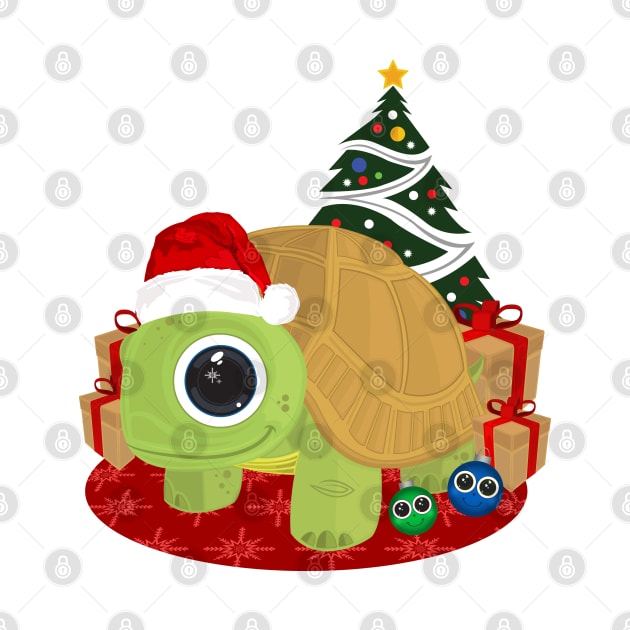 Christmas - Turtle by adamzworld