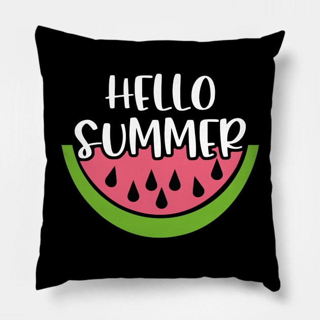 Hello Summer Pillow by aborefat2018