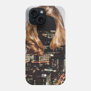 Silhouette City Night Phone Case