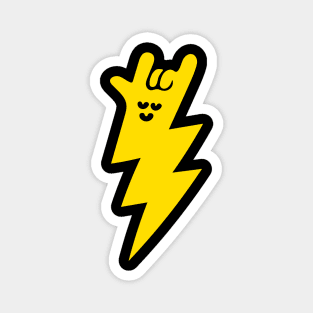 Rockin' lightning Magnet