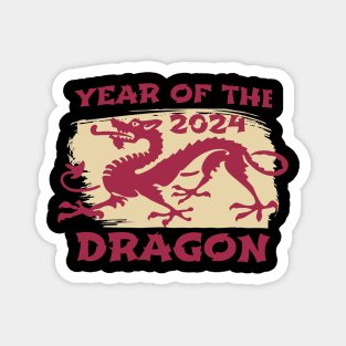 Year of the dragon 2024 Magnet