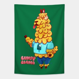 Lumpy Llama Tapestry