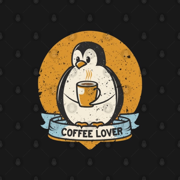 Penguin Coffee Lover by Signum