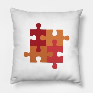 Be Like a Piece in a Puzzle Pillow