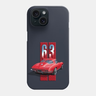 63 corvette Phone Case