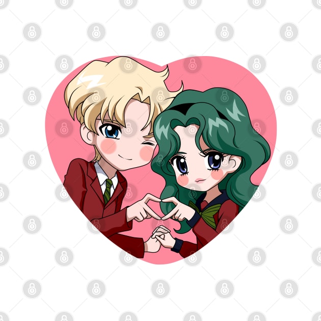 Haruka x Michiru by MaJoShoujo