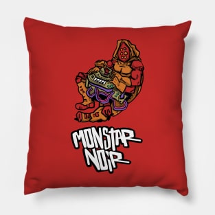 Monstar Noir Ray buttons Pillow