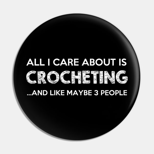 crocheting Pin by MEproduction