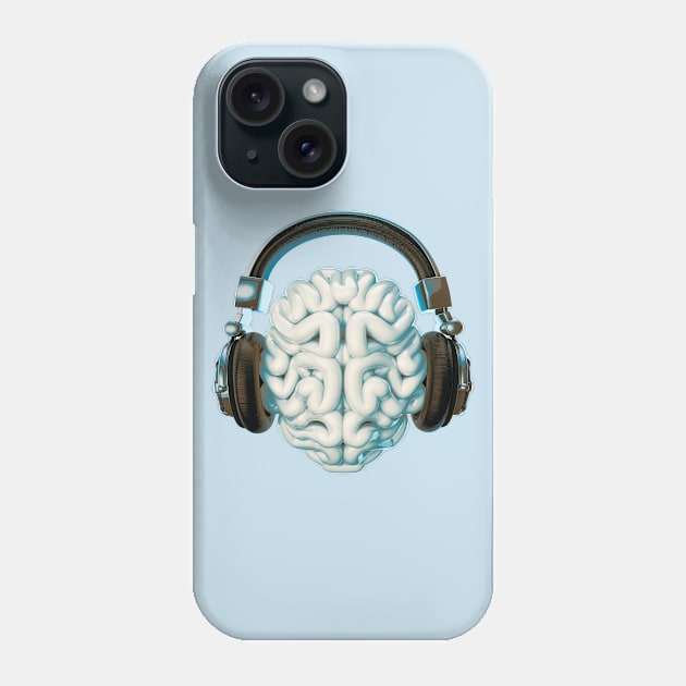 Mind Music Connection Phone Case by Grandeduc