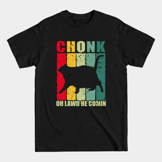 Discover Chonk Scale Cat Meme Memes Retro - Chonk Cat - T-Shirt