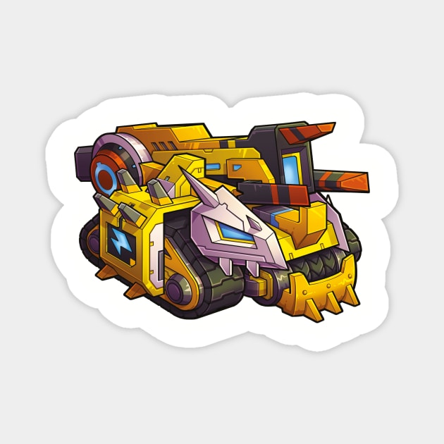 Micro Bots - Sparky Magnet by Prometheus Game Labs