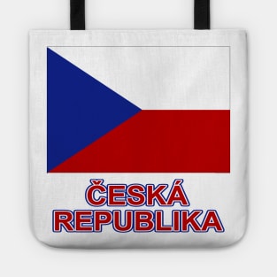 The Pride of the Czech Republic - Czech Flag and Language Design Tote