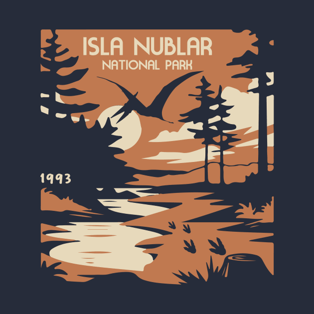 Isla Nublar National Park by DreadfulThreads