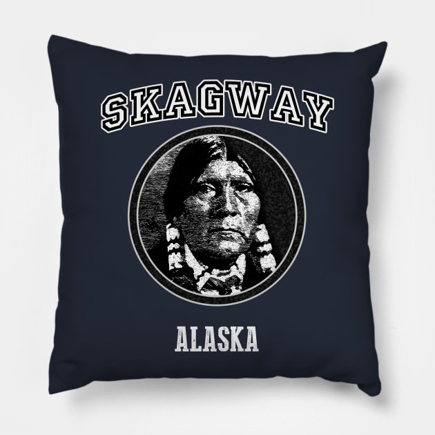 Skagway Tour Pillow by dejava