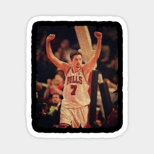 Toni Kukoc #7 in Chicago Bulls Magnet