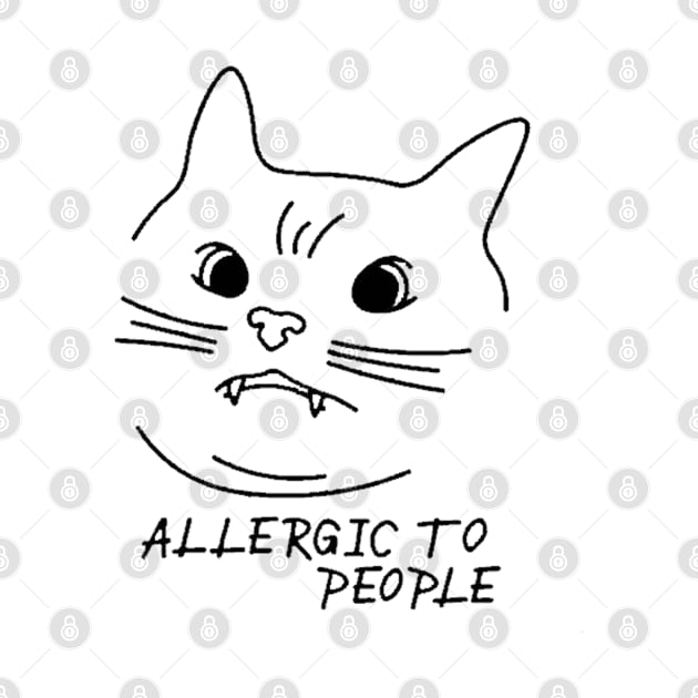 allergic to people cat by unremarkable