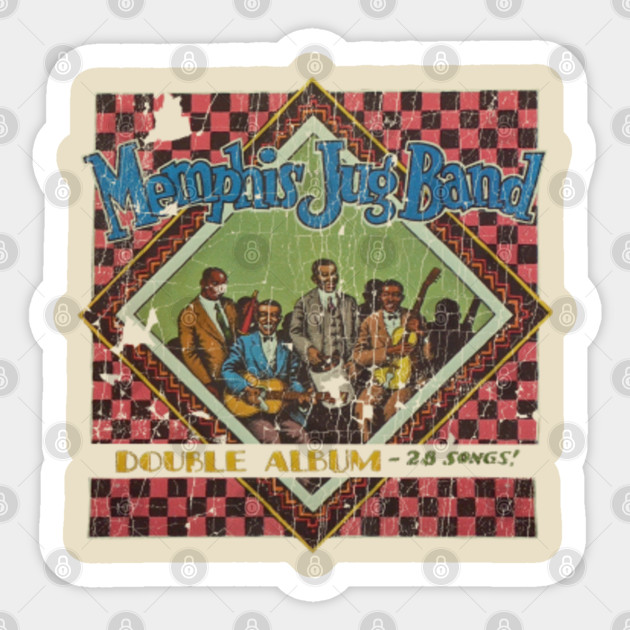 MEMPHIS JUG BAND DOUBLE ALBUM - Jug Band - Sticker