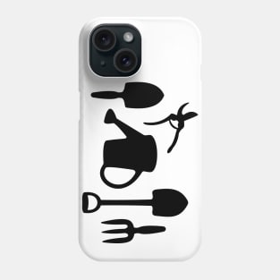 Black Gardener Phone Case