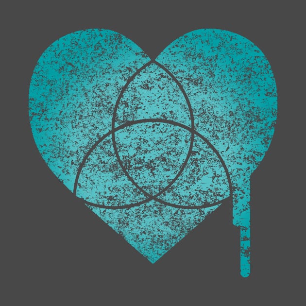 turquoise chart heart by somatosis