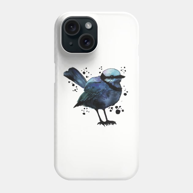Chubby bird Phone Case by oceanegp