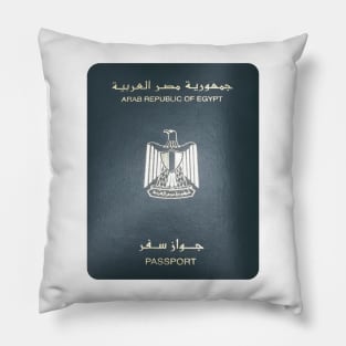 Egypt Passport Pillow