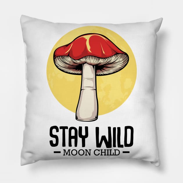 Mushroom Fungal Pillow by Lumio Gifts