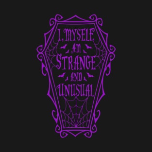 Gothic Coffin Quote T-Shirt