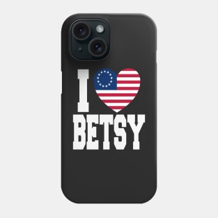 USA Betsy Ross Flag Victory 1776 Phone Case