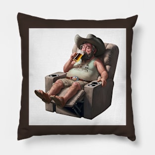 The Recline of Western Civilization Pillow