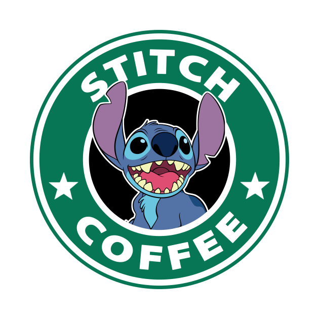 Stitch Coffee - Stitch - T-Shirt | TeePublic
