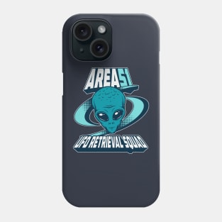 Area 51 Ufo Squad Phone Case