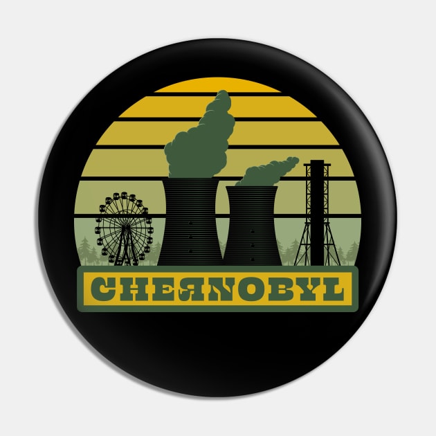 Chernobyl Tourist Pin by CuriousCurios